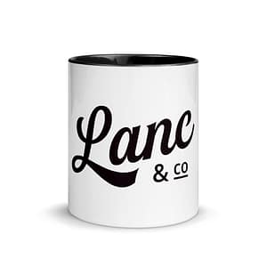 Traditional Lanc and Co Mug with Color Inside