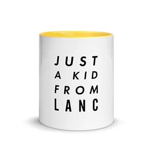 Just a Kid From Lanc Mug with Color Inside
