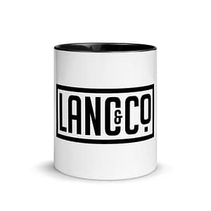 Modern Lanc and Company Mug with Color Inside