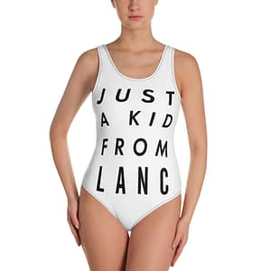 Just a Kid From Lanc One-Piece Swimsuit