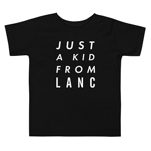 Just a Kid From Lanc Toddler Short Sleeve Tee