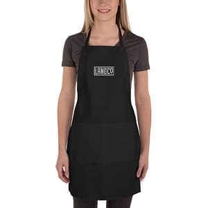 Modern Lanc and Co Embroidered Apron