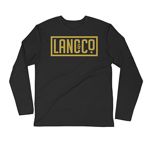 Modern Lanc and Co Long Sleeve Fitted Crew